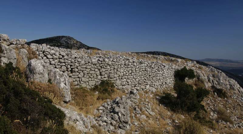 Αραχναίο: Η οχύρωση Γκύκλος στο διάσελο του Αραχναίου Αραχναίο